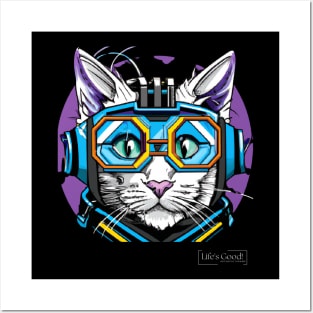 cat ciber Posters and Art